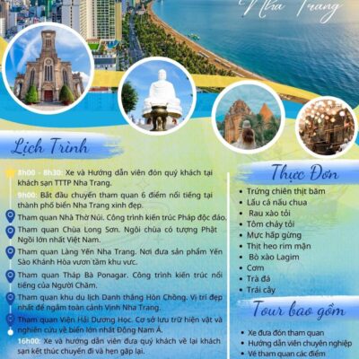 CiTy Tuor Land Tour 6 Điểm